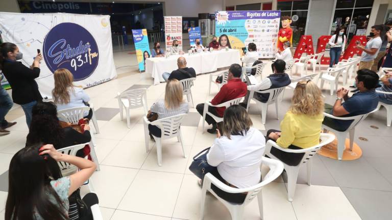 La presentación de la campaña se realizó en Plaza Acaya.