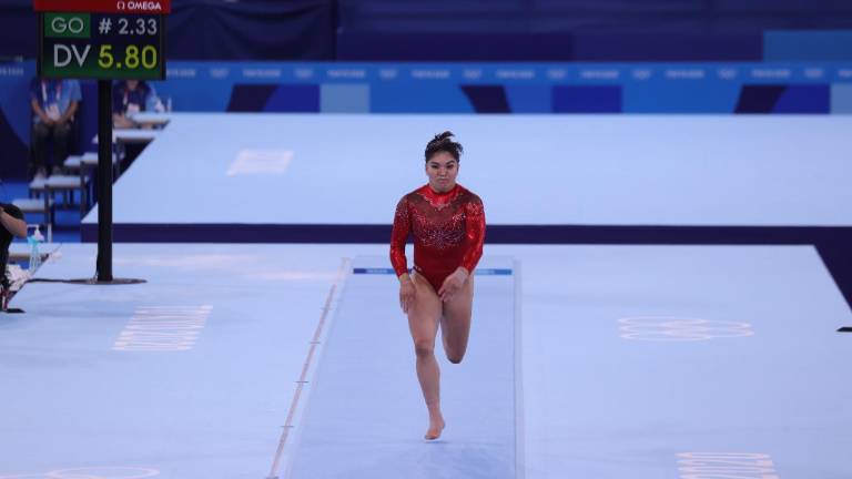 La gimnasta Alexa Moreno logró un cuarto lugar en gimnasia.
