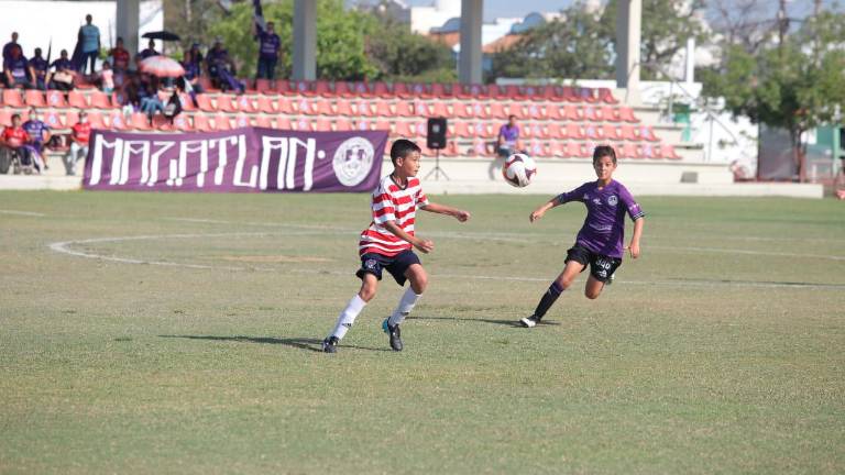 Los equipos de Fuerza Básicas de Mazatlán FC entraron en acción en la jornada de Copa Mazatlán Futbol 11.