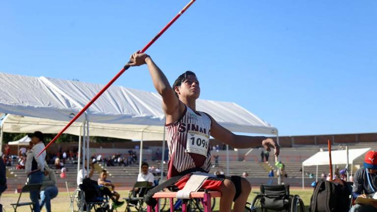 El paratletismo sigue dando medallas a Sinaloa.