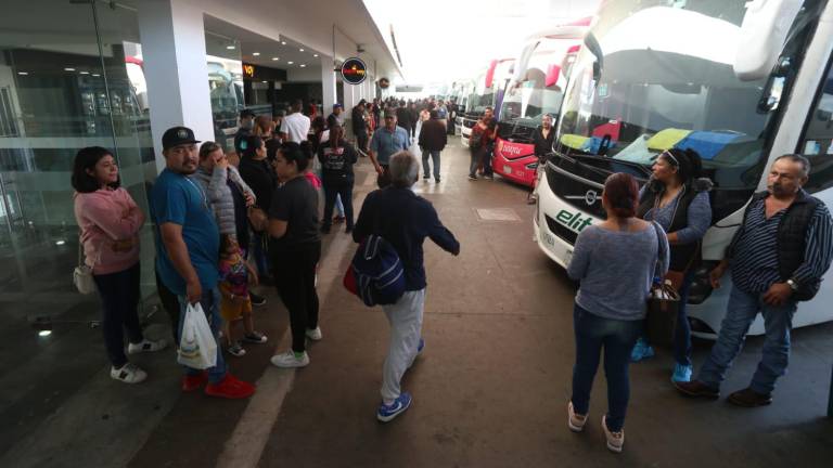 Central de Autobuses de Mazatlán.