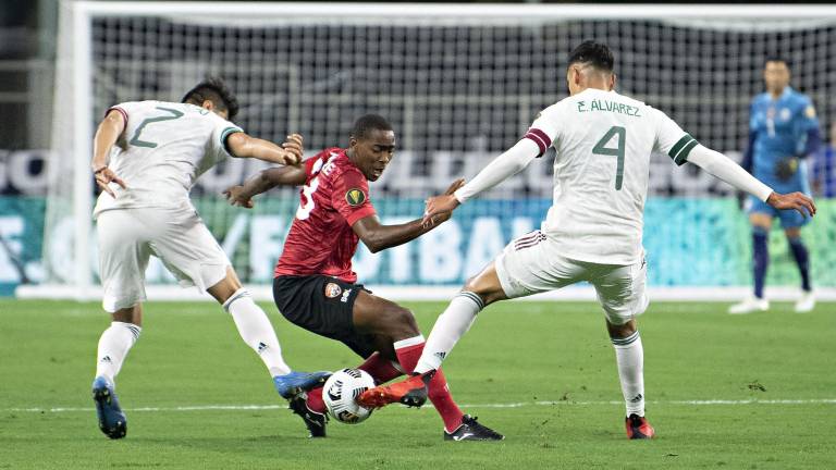 México tuvo algunas oportunidades, pero no pudo encontrar el gol ante Trinidad y Tobago.