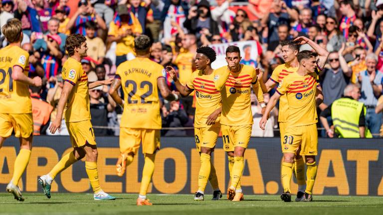 Ferran Torres y el Barcelona se quedaron con los tres puntos ante el Atlético de Madrid.