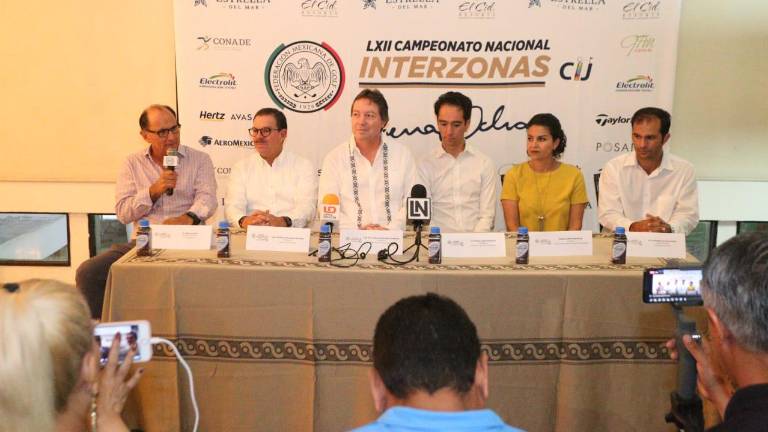 En rueda de prensa se dan los pormenores del torneo que alberga a los mejores golfistas juveniles del país.