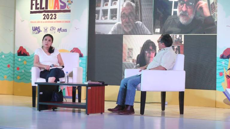 La obra fue presentada en la FeliUAS por José Ángel Leyva, Guillermina García, Ariel Arnal, Alberto Castillo y Rebeca Monroy.