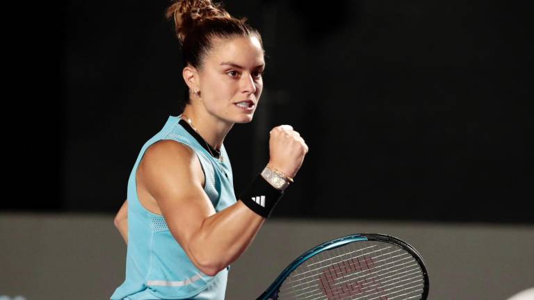 Maria Sakkari se impone en dos sets.