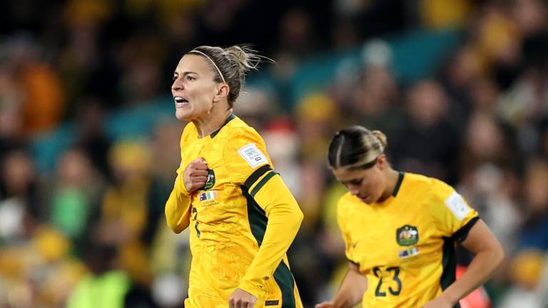 Steph Catley marca de penal el tanto del triunfo australiano.