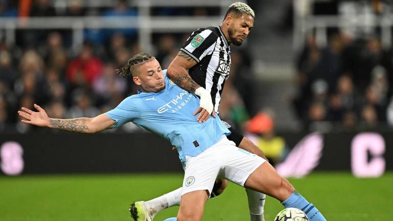 Manchester City no pudo con el Newcastle United, que terminó por avanzar en la Carabao Cup.