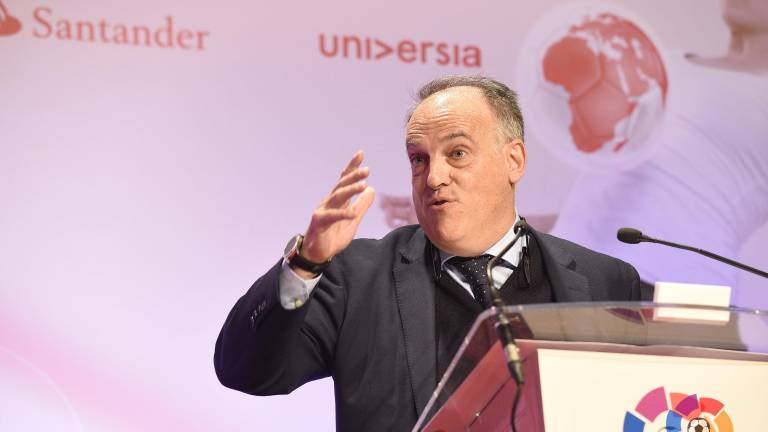 Javier Tebas, presidente de LaLiga.