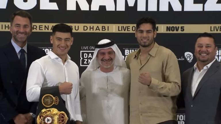 Dmitry Bivol y Gilberto “Zurdo” Ramírez cada vez más listos para su combate.
