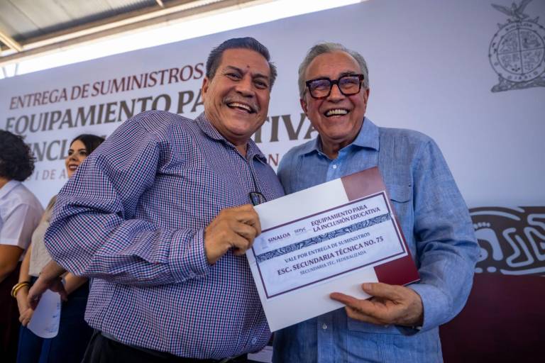 Entrega Gobierno de Sinaloa mobiliario e impermeabilizante para 958 escuelas públicas
