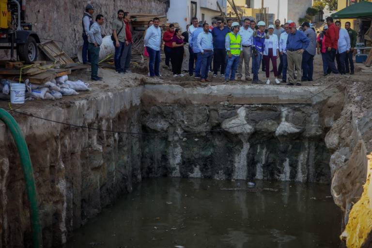 Será en tiempo y forma la entrega del cárcamo pluvial en Mazatlán señala Rocha Moya