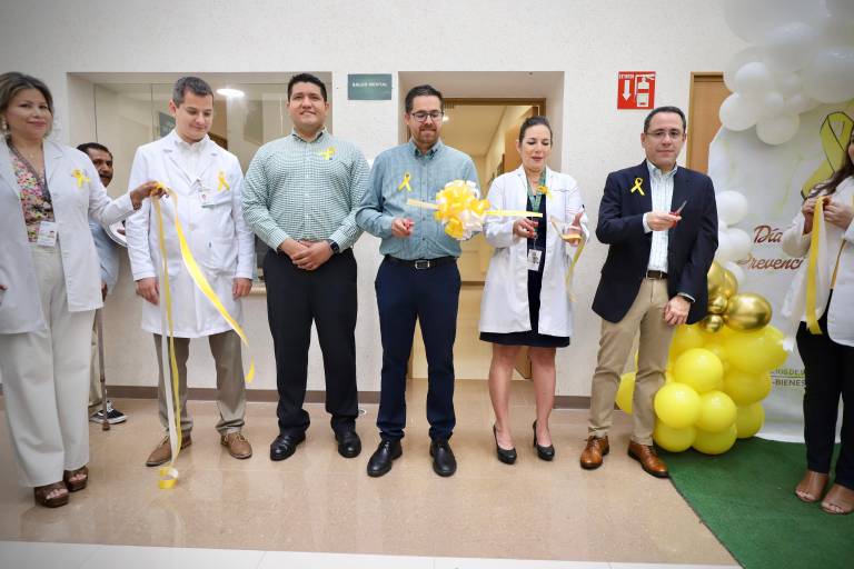 Inauguran sala de salud mental en el Hospital General de Culiacán