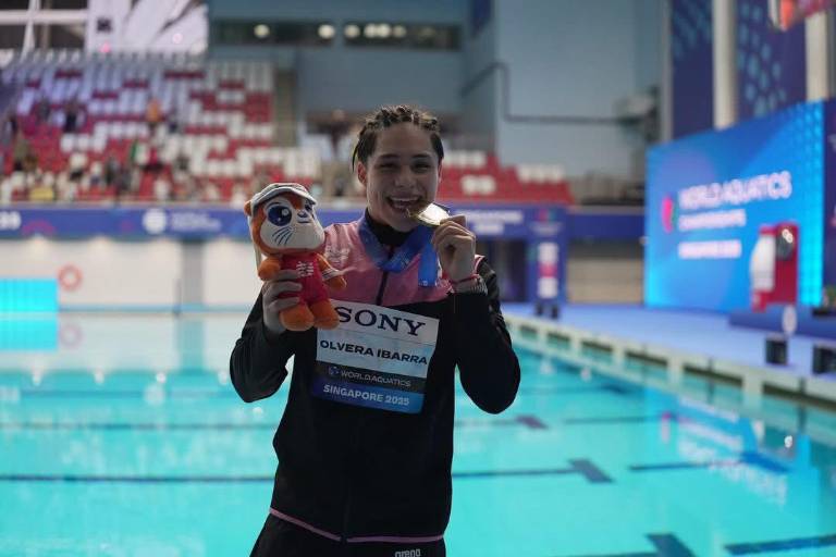 Osmar Olvera, nombrado el mejor clavadista masculino del Mundial de Singapur 2025