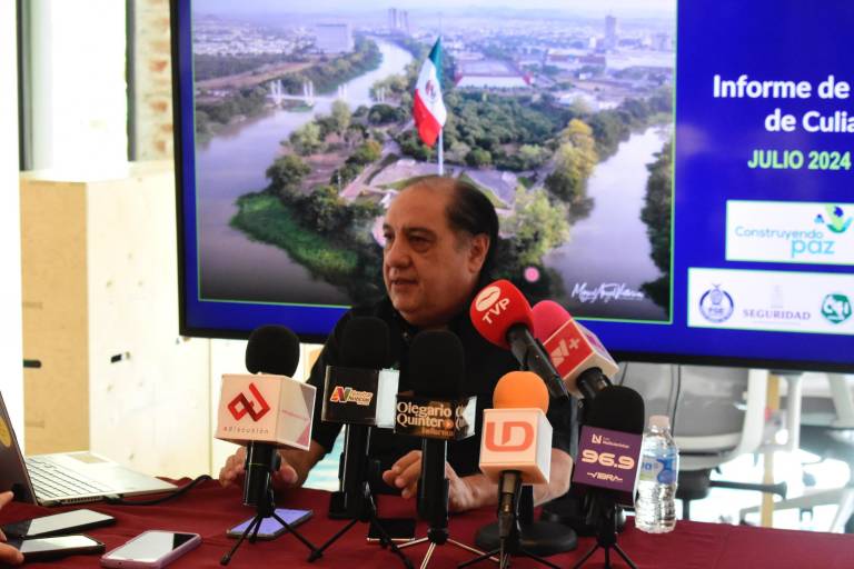Culiacán se aleja del índice de las ciudades más violentas del mundo, según Informe de Paz de julio
