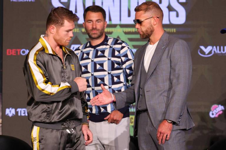 Es un día más en la oficina: Canelo sobre su pelea ante Saunders