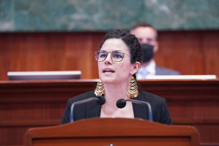Luisa María Alcalde promete a Rocha Moya el respaldo del Gobierno federal a su gestión