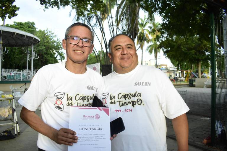Desentierra el Club Rotarac de 1999 tesoros del pasado