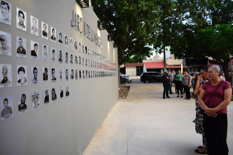 Inauguran ‘Jardín de la Memoria’ en Culiacán, un espacio para recordar a los desaparecidos en Sinaloa