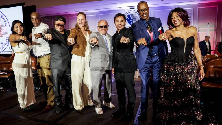 Manny Pacquiao encabezó a la nueva generación del Salón de la Fama del boxeo.