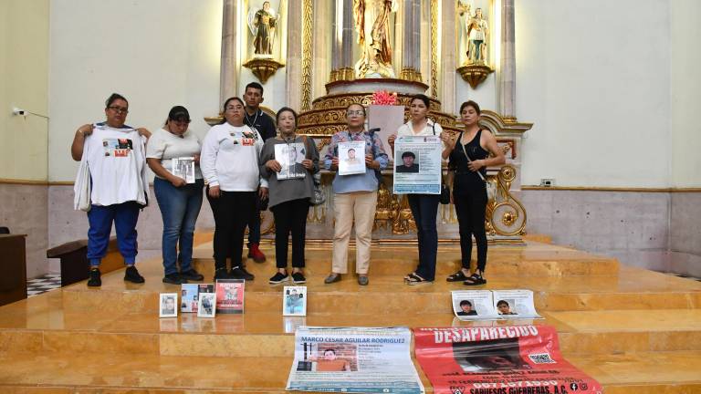 Misa en memoria de Ricardo y Ramsés, dos jóvenes que están desaparecidos en Aguaruto.
