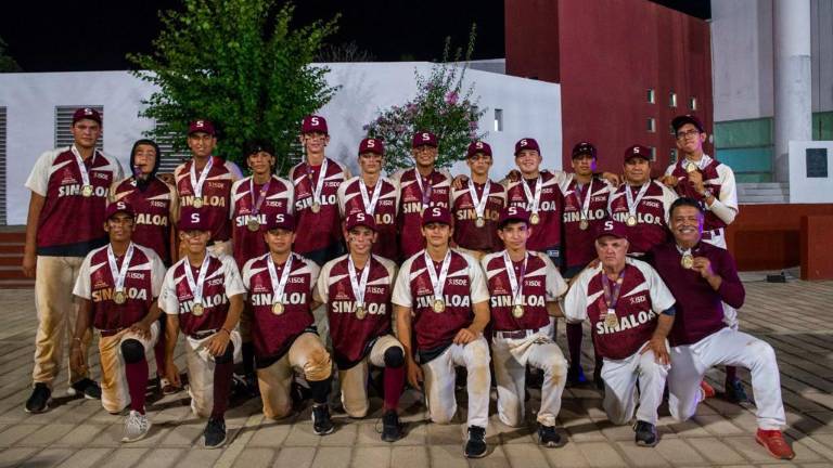 Sinaloa consigue la presea dorada en la categoría Junior.