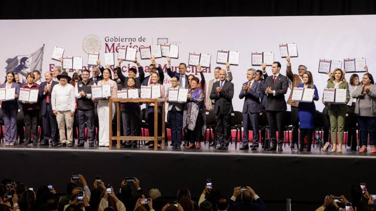 Reunión de gobernadoras y gobernadores en enero pasado con la Presidenta de México.