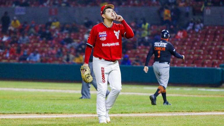 Édgar Torres está teniendo una buena temporada con los Diablos Rojos del México, aunque actualmente está fuera de circulación.