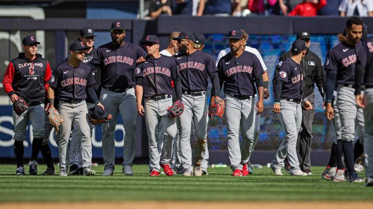 Los peloteros de los Guardianes de Cleveland se mostraron contrariados por la agresión de los aficionados de los Yanquis.