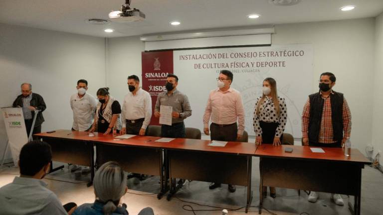 Quedó instalado el Consejo Estratégico de Cultura Física y Deporte de COPLADESIN, en Culiacán.