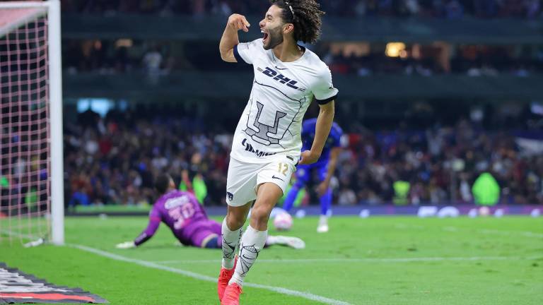 César “Chino” Huerta se destapó con doblete ante Cruz Azul.