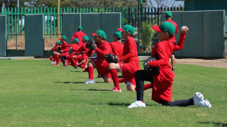La Selección Mexicana U10 ya entrena en la capital sinaloense.