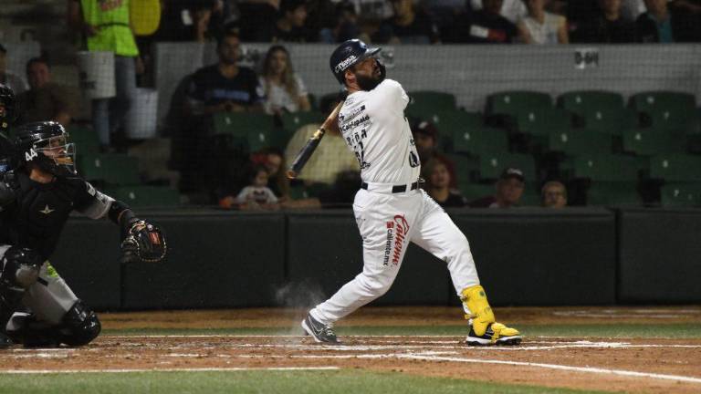 Orlando Piña produjo 10 carreras en la semana para Algodoneros de Guasave.
