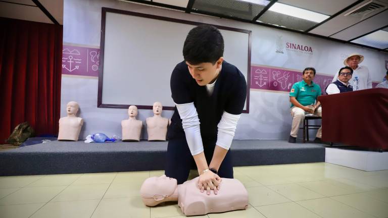 La Unidad Administrativa de Gobierno de Sinaloa es certificado como Espacio Cardioprotegido.