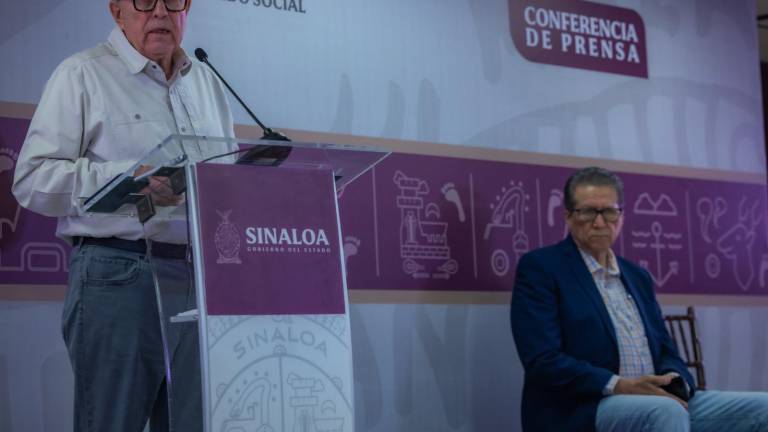 Rubén Rocha Moya hizo un llamado a los productores del norte del estado a no desesperarse.