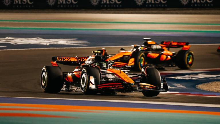 McLaren se lleva el podio en la Sprint.