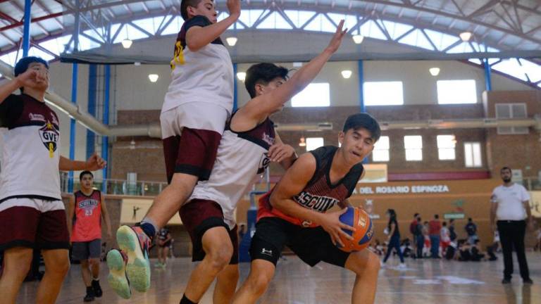Las eliminatorias de baloncesto se llevaron a cabo en Culiacán.