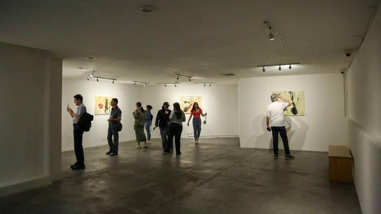 La exposición colectiva ‘Caldo Tlalpeño se inauguró en la Galería de Arte Antonio López Sáenz.