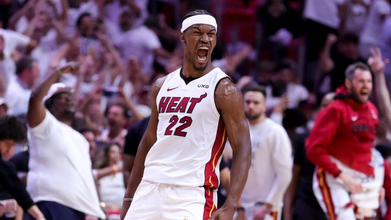 Jimmy Butler fue el artífice del Heat con una juego de 56 puntos.