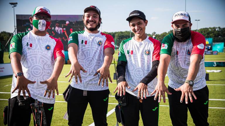 El equipo varonil mexicano.