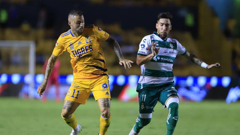 Tigres empató en casa ante Santos Laguna.