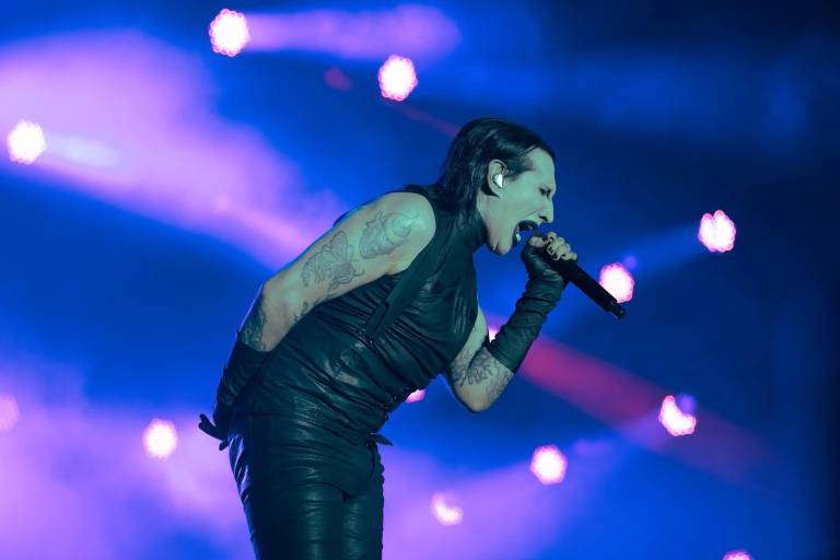 Brinda Marilyn Manson controvertido concierto en San Luis Potosí