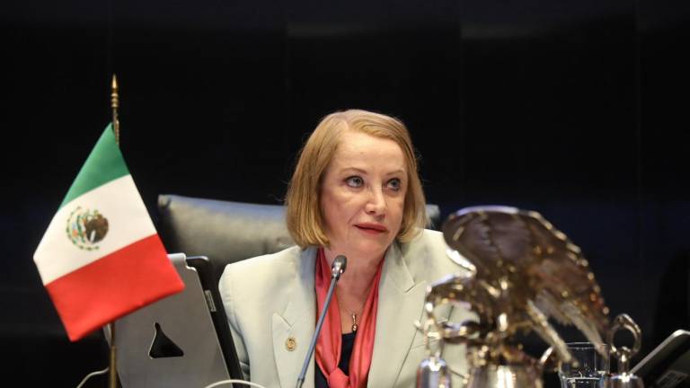 Laura Itzel Castillo Juárez, presidenta de la Mesa Directiva del Senado.