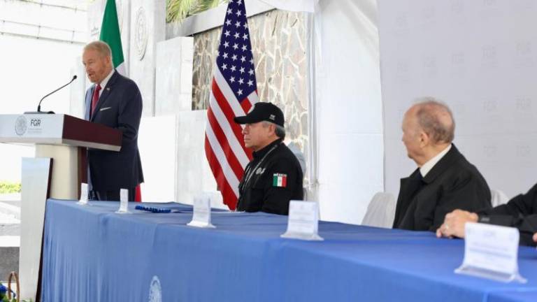 El Embajador Ronald Johnson señaló que esto se logró por la cooperación entre el Gobierno mexicano y las autoridades de su país.