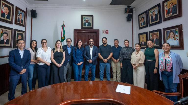 El Alcalde de Culiacán se reunió con representantes de Codesin, ITESM y Fundación Coppel para el desarrollo del plan de rescate de la zona Centro.