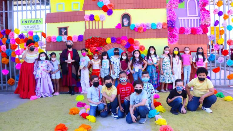 Los alumnos vivieron un alegre día durante el festejo por motivo del Día de la Niñez.