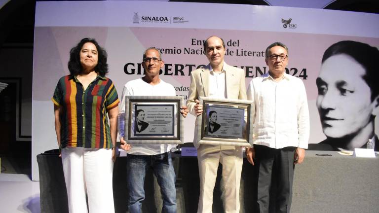 Ernestina Yépiz, Eduardo Saravia, Geney Beltrán y Juan Salvador Avilés.