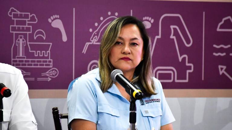 La vocera de Seguridad Pública, Verona Hernández, comenta sobre los menores detenidos durante operativos en Sinaloa.