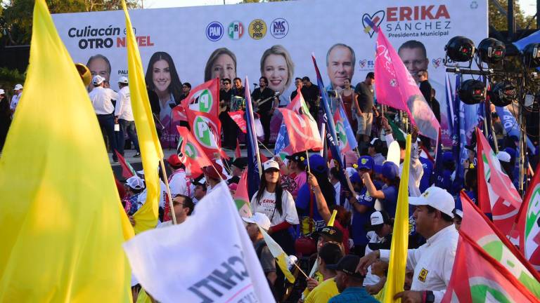 La coalición Fuerza y Corazón en Sinaloa, conformada por PRI-PAN-PRD-PAS, cerró su periodo de campaña .