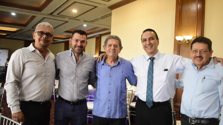 José Diego Parra, Diego Castro, Diego Parra, Jesús Antonio López y Eloy Hernández